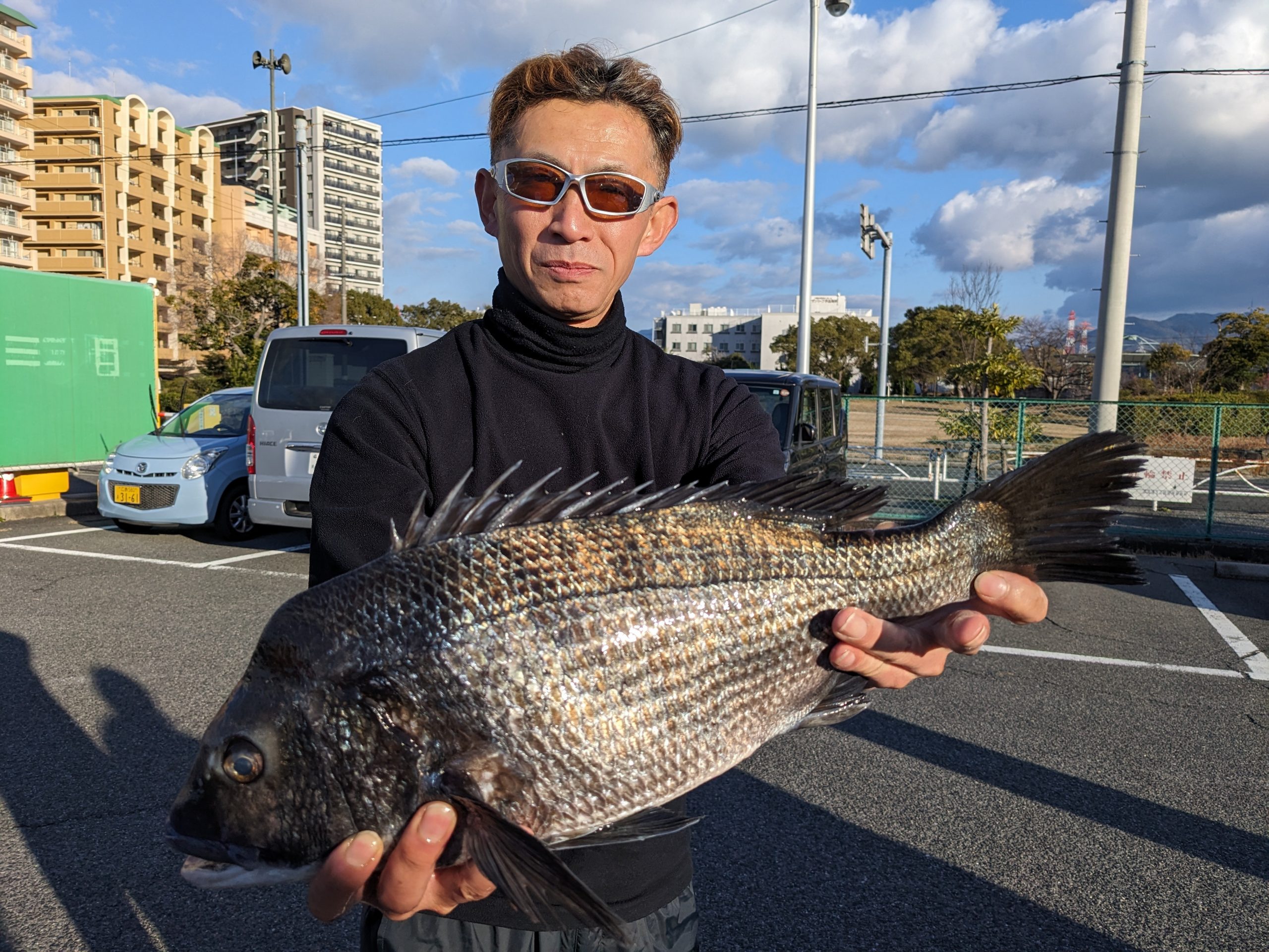 1月３日釣果報告！！チヌ５２ｃｍ！！